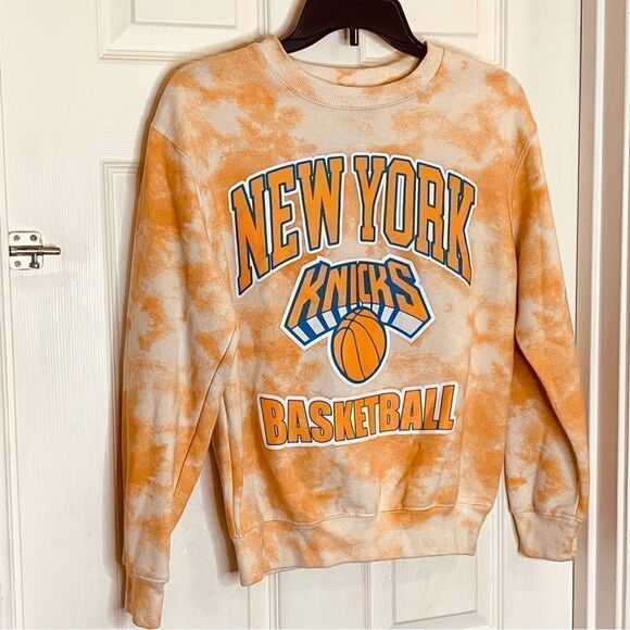 NY KNICKS HYBRID APPAREL TIE DYE CREWNECK SWEATSHIRT Size XS - Picture 4 of 8
